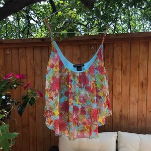 Size S floral tank